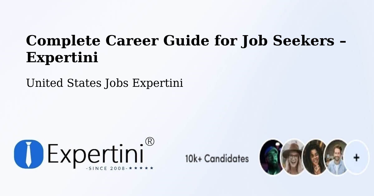 Career Guide for Job Seekers – Warner - Warner, United States Jobs Expertini