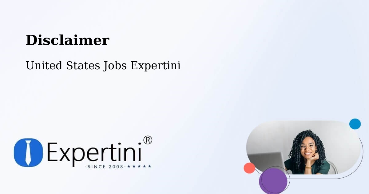 Disclaimer – Warner - United States Jobs Expertini
