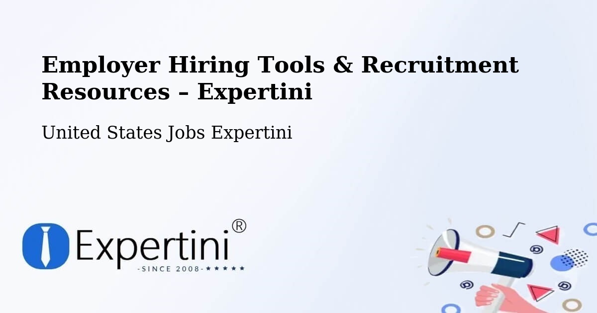 Employer Hiring Tools & Recruitment Resources – Warner - Warner, United States Jobs Expertini