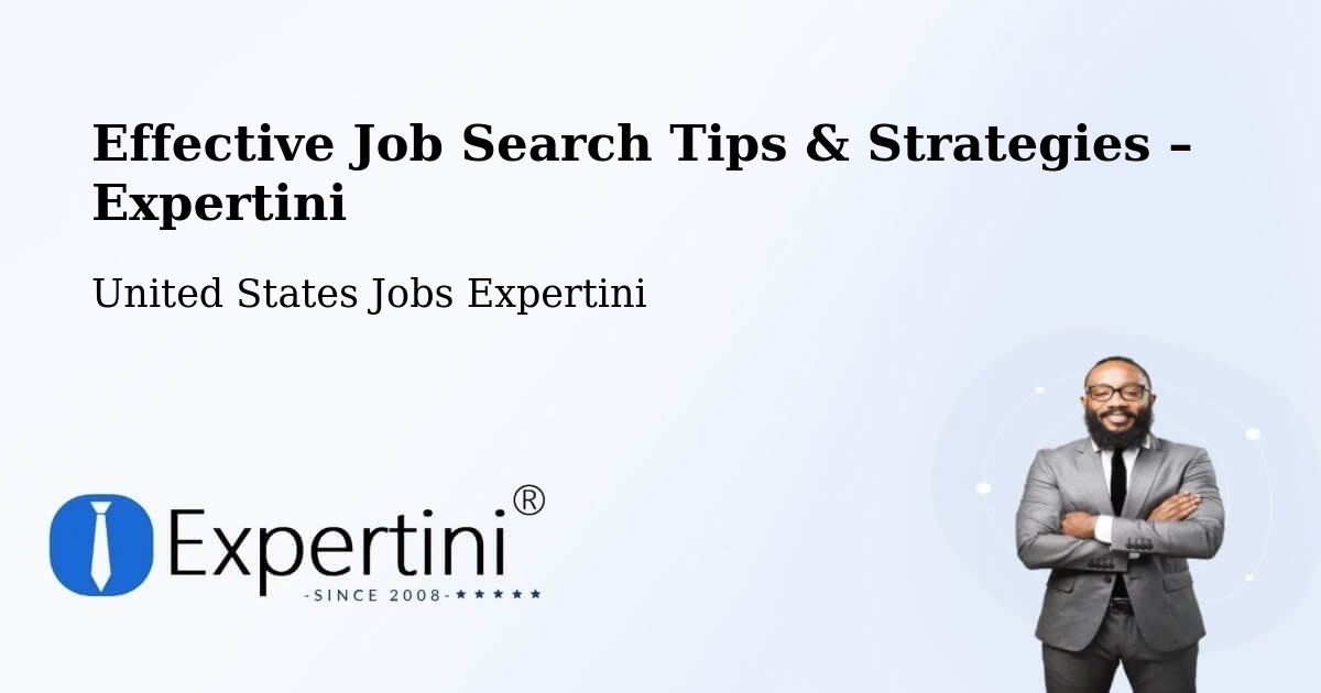 Job Search Tips & Strategies for Job Seekers – Warner - Warner, United States Jobs Expertini